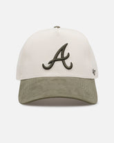 47 Brand Atlanta Braves 'Bottle Green 2.0' 47 Offside Snapback Natural