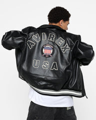 Avirex Icon Jacket Jet Black