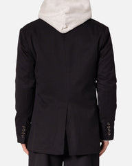MNML Double Breasted Suit Jacket Black
