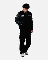Mitchell & Ness X Mclaren 'Vegas Grad Prix 2024' Varsity Jacket Black