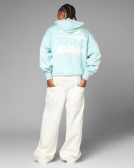 Loiter Cloud 9 Zip Hoodie Light Blue