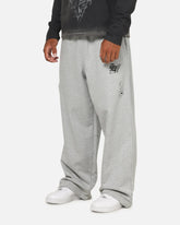 Saint Morta Distressed Baggy Sweatpants Grey Marle
