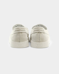 Saint Morta Hemisphere Suede Slip On Loafer White/White