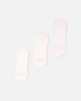 American Thrift Classic No Show Socks 3 Pack White