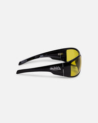 Aire X Von Dutch Outlawed Sunglasses Black/Yellow
