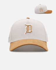 New Era Detroit Tigers 'Honey Pot' 9FORTY A-Frame Snapback Stone/Wheat