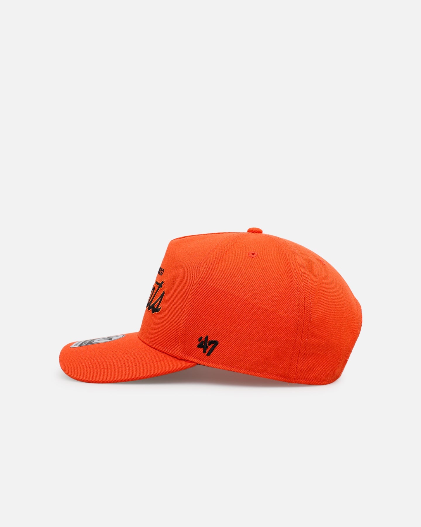 47 Brand San Francisco Giants 'Vintage Script' 47 Hitch Snapback Orange