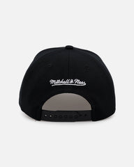 Mitchell & Ness Los Angeles Dodgers 'Rhinestone Luxury' Pro Pinch Snapback Black