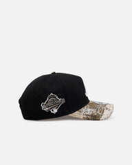 New Era Atlanta Braves 'Seasoned Camo' 9FORTY A-Frame Snapback Black/Camo