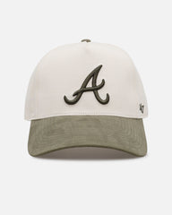 47 Brand Atlanta Braves 'Bottle Green 2.0' 47 Offside Snapback Natural