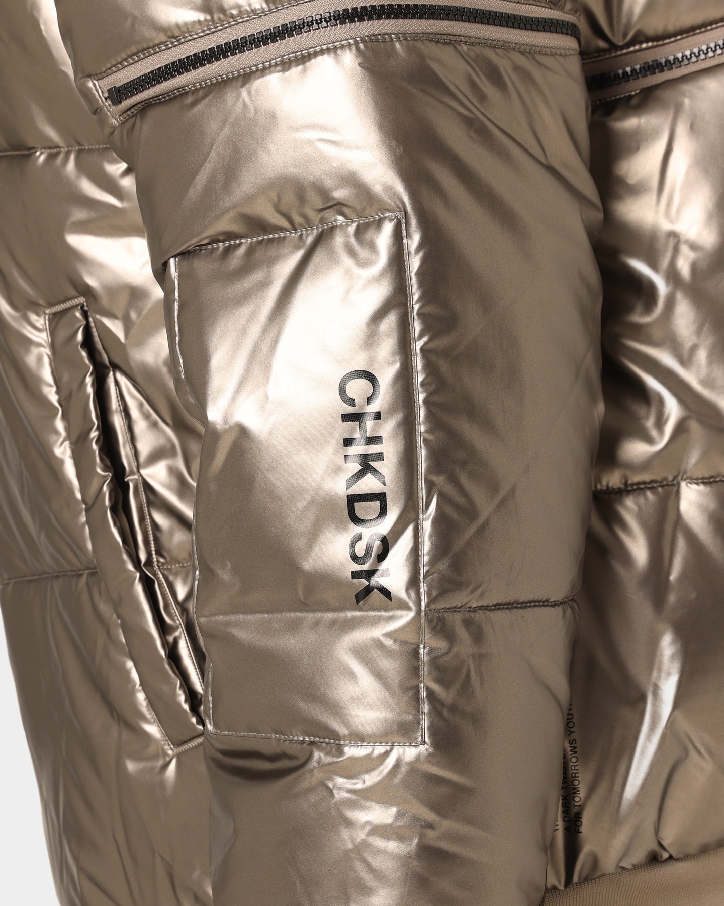 The Anti Order Anti Joy Technical Puffer Jacket Pewter
