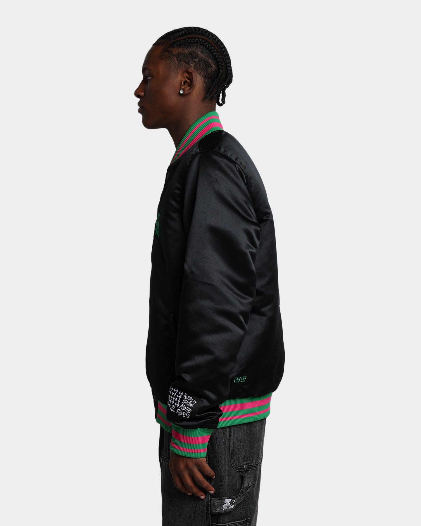 Ksubi Unwise Bomber Jacket Black