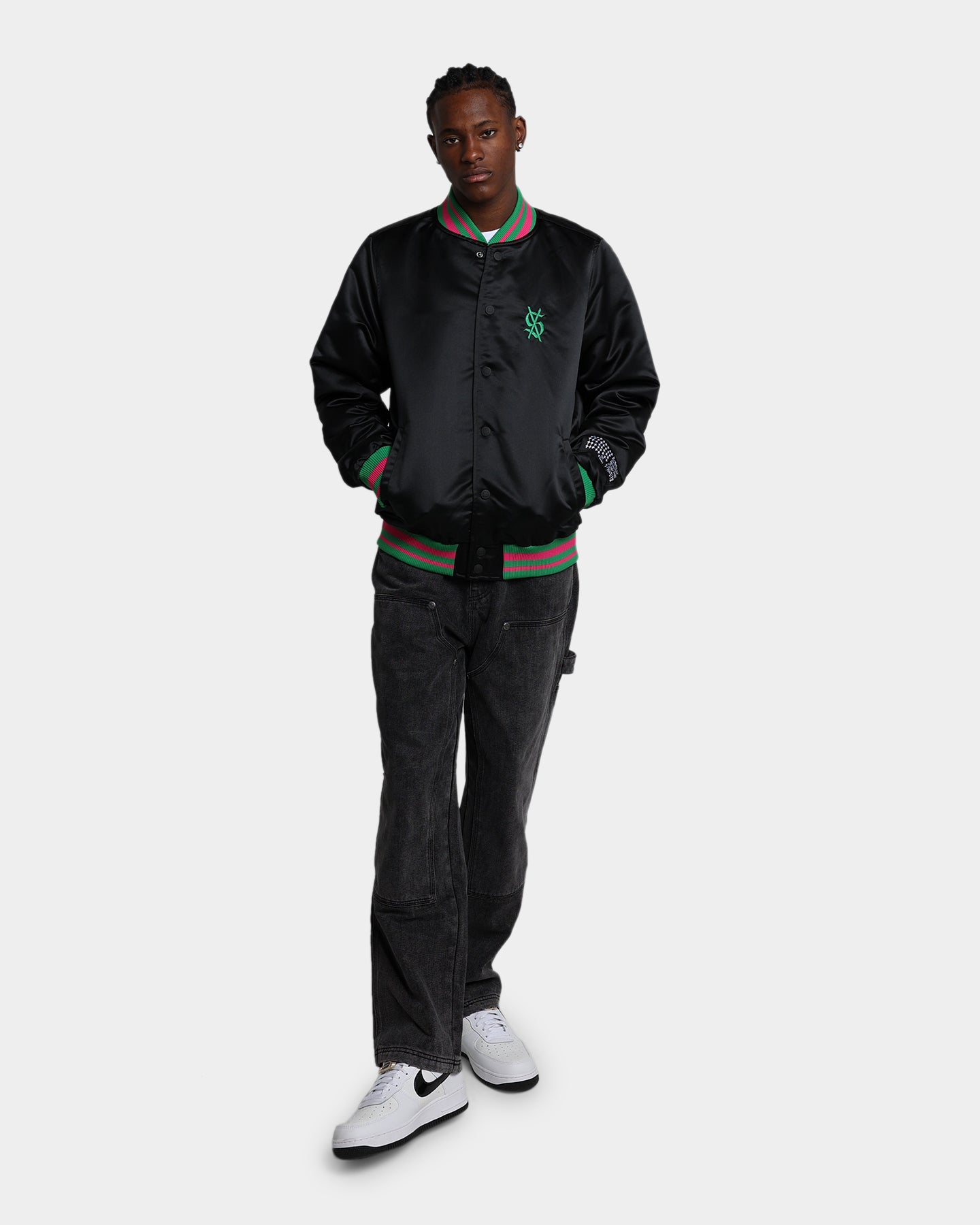 Ksubi Unwise Bomber Jacket Black