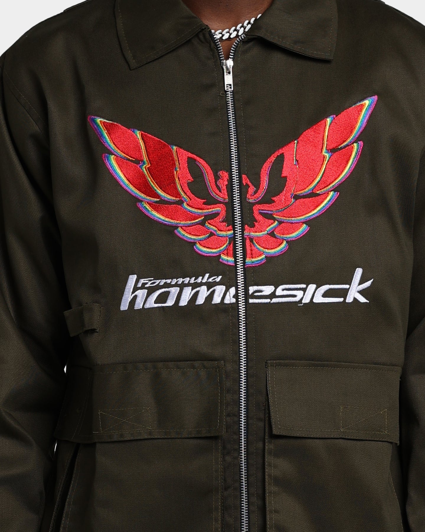 Homesick Formula Cargo Jacket Olive