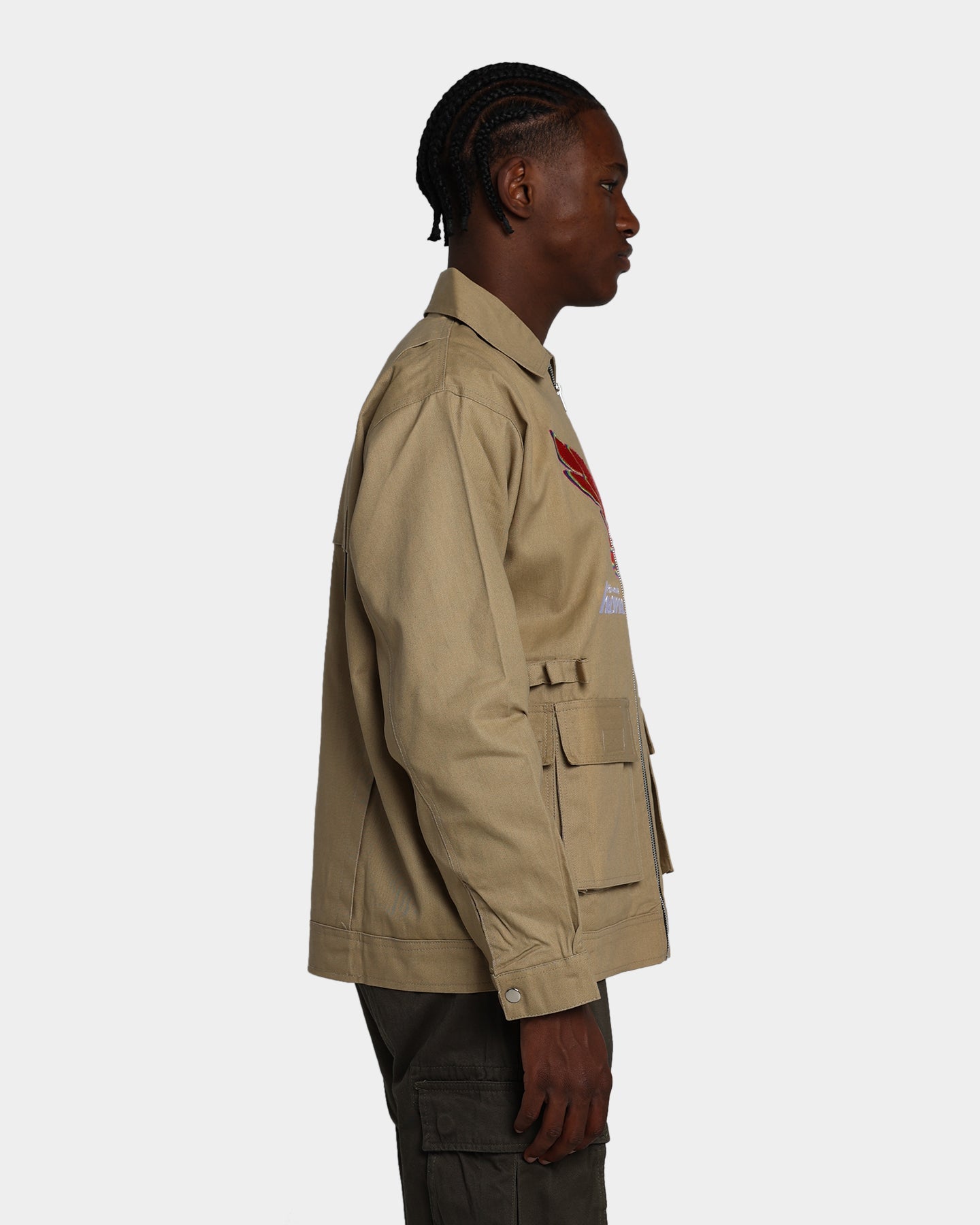 Homesick Formula Cargo Jacket Tan