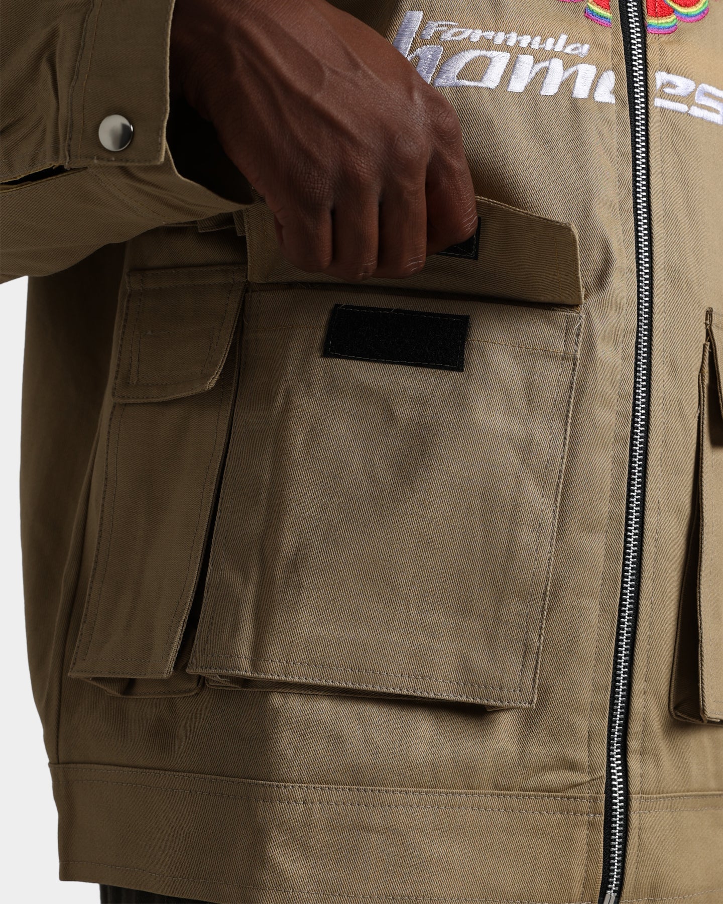 Homesick Formula Cargo Jacket Tan