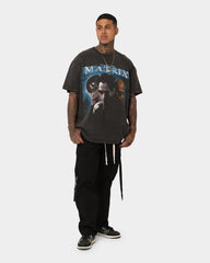 73Studio X The Matrix Heavyweight Vintage T-Shirt Black Wash