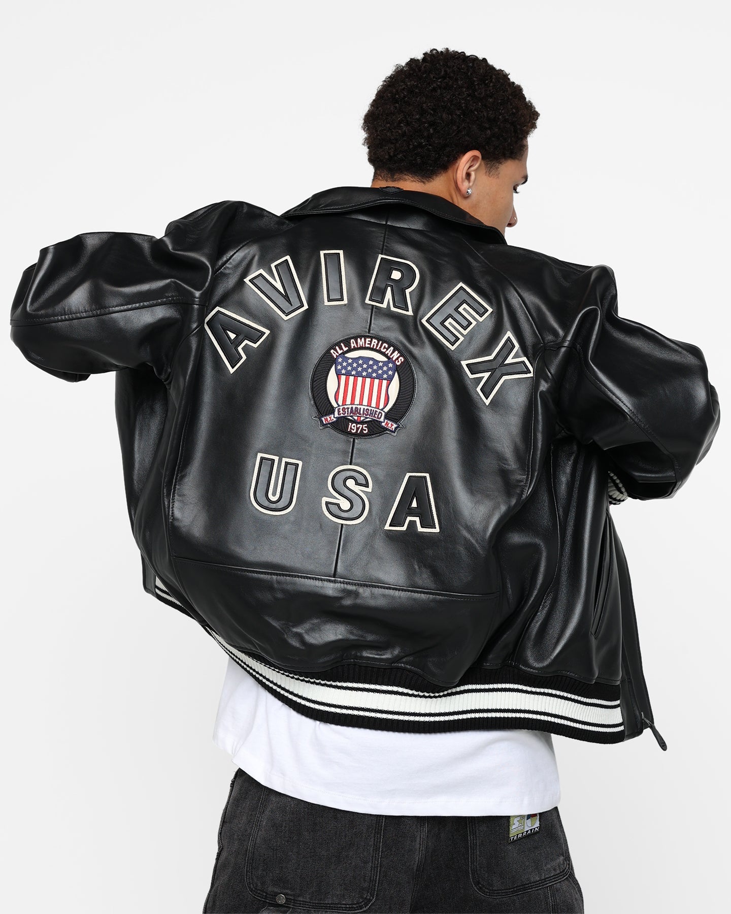 Avirex Icon Jacket Jet Black