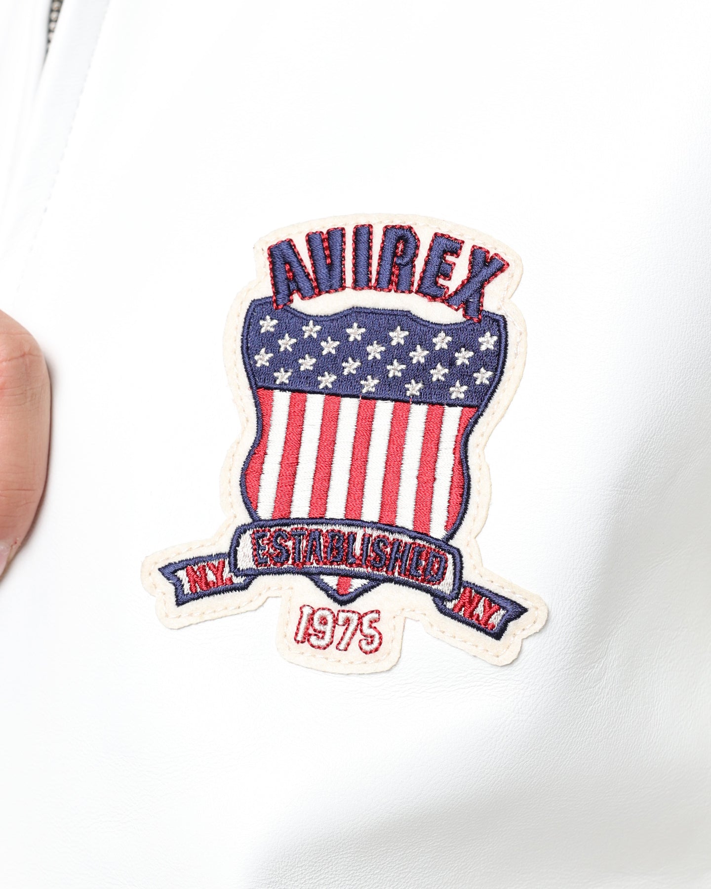 Avirex Icon Jacket Snow White