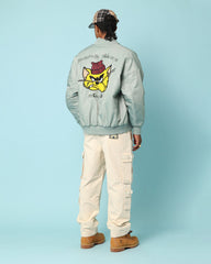 Carré Big Cat Bomber Jacket Green