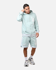 New Era Los Angeles Dodgers 'Logo Select Mint' Full Zip Hoodie Mint/White