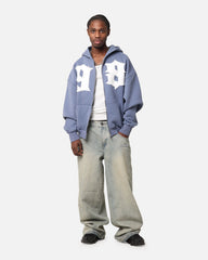 Loiter Star Child Zip Hoodie Navy