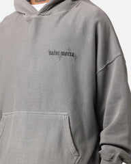 Saint Morta Ethereal Hoodie Washed Charcoal