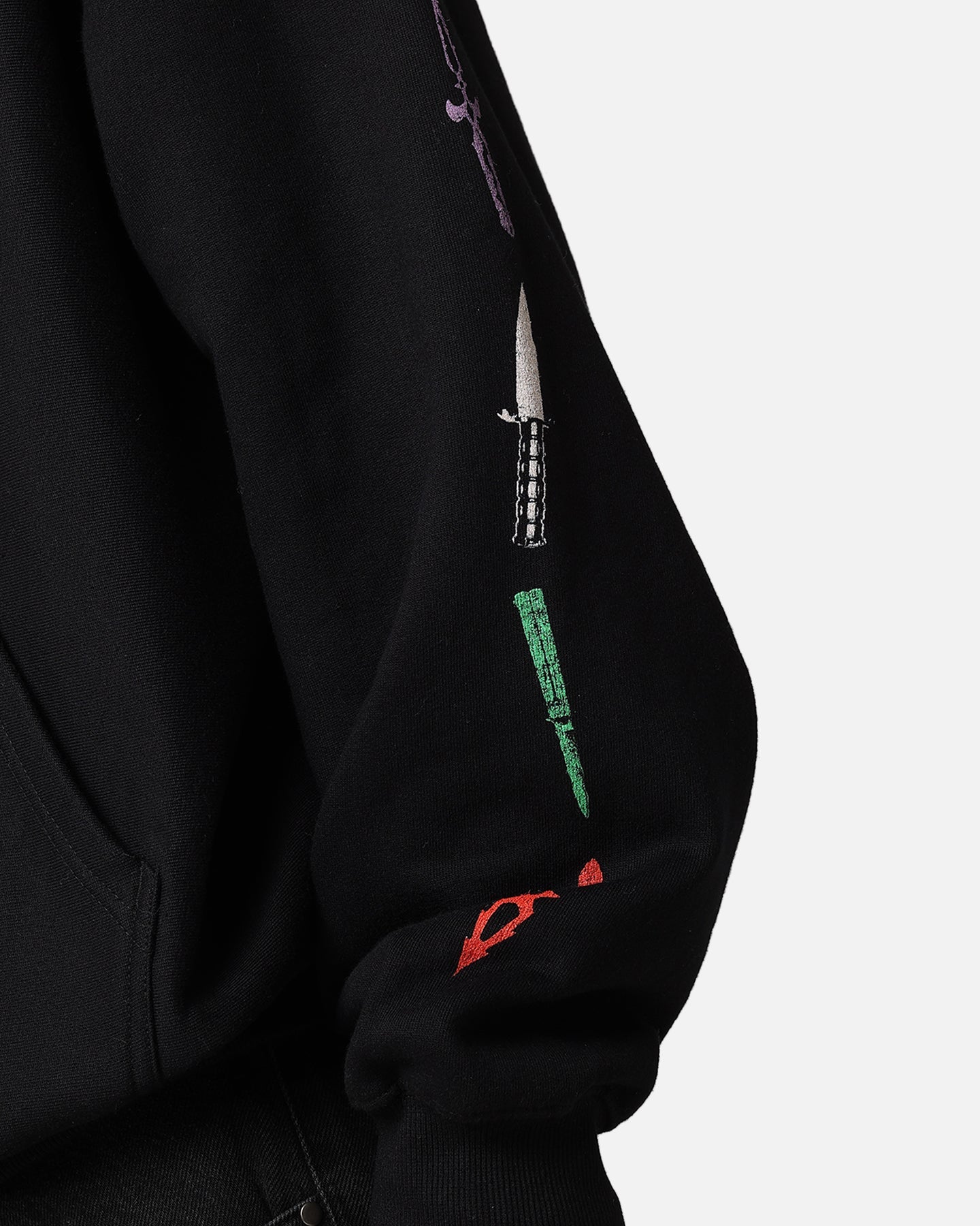 73Studio X DC Batman The Joker Scars Premium Hoodie Black