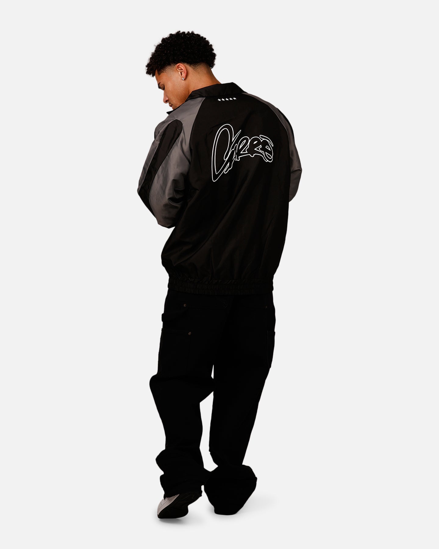 Carre Empire Panelled Jacket Black/Grey