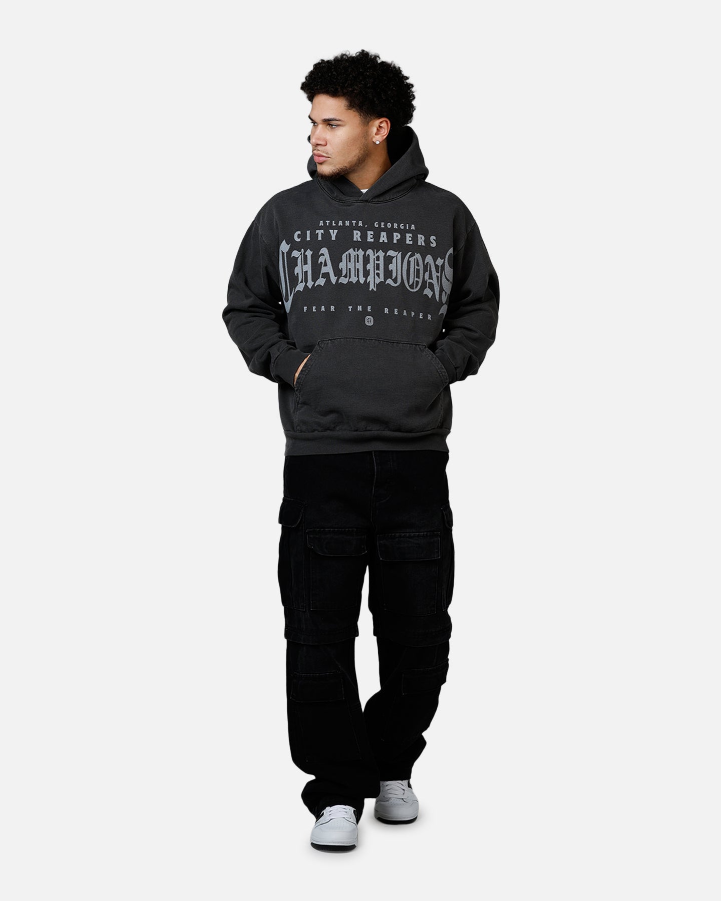 Overtime Champions Hoodie Vintage Black