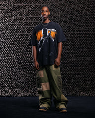 73Studio X Call Of Duty Black Ops 2 Vintage T-Shirt Black Acidwash