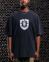 73Studio X Call Of Duty Black Ops Vintage T-Shirt Black Acidwash