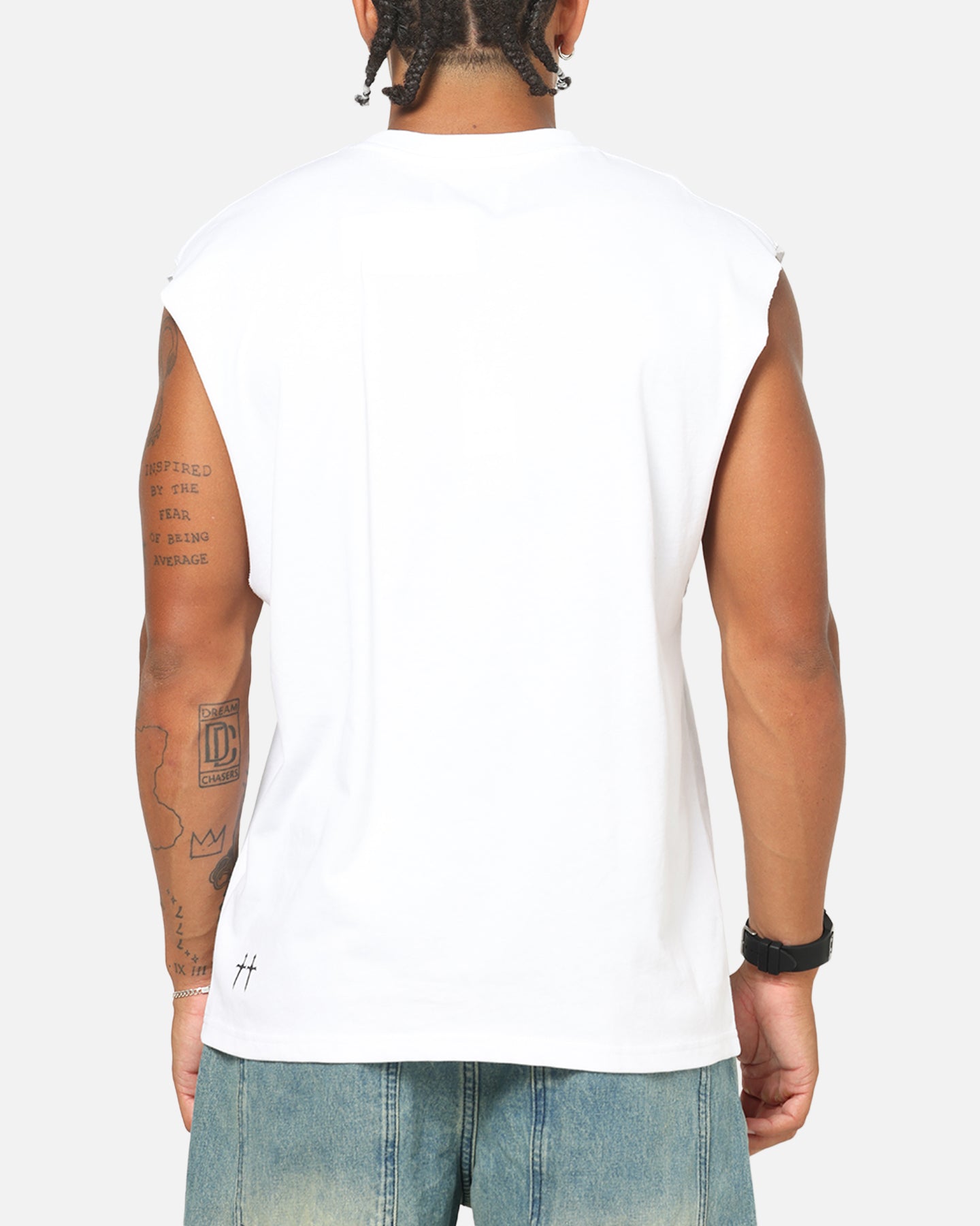 Saint Morta Serenity Oversized Muscle T-Shirt White
