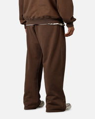 American Thrift Wide Leg Pants Washed Brown