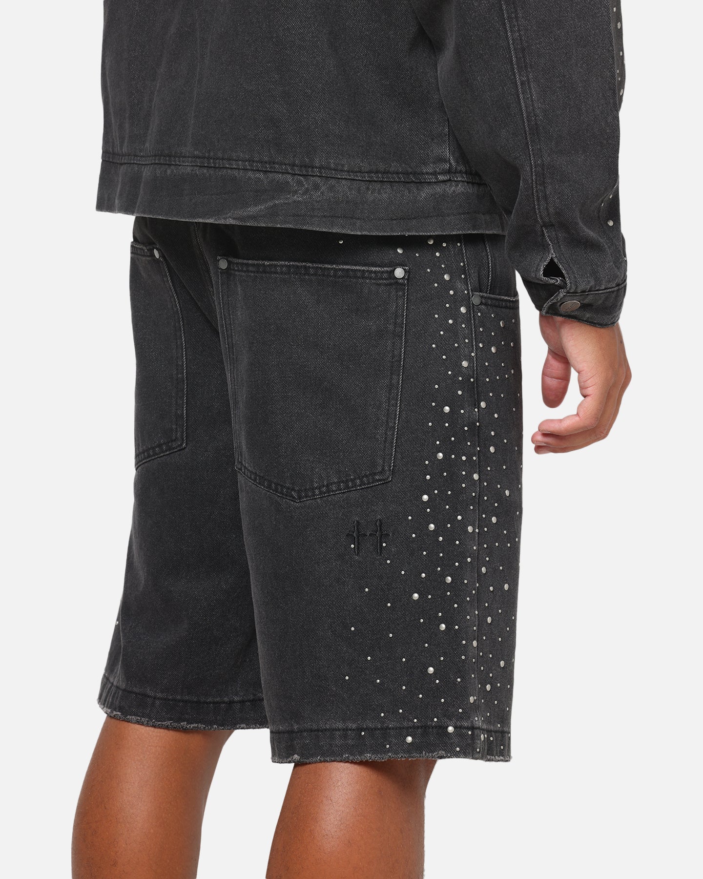 Saint Morta Amplus Divine Riot Jorts Black Shadow