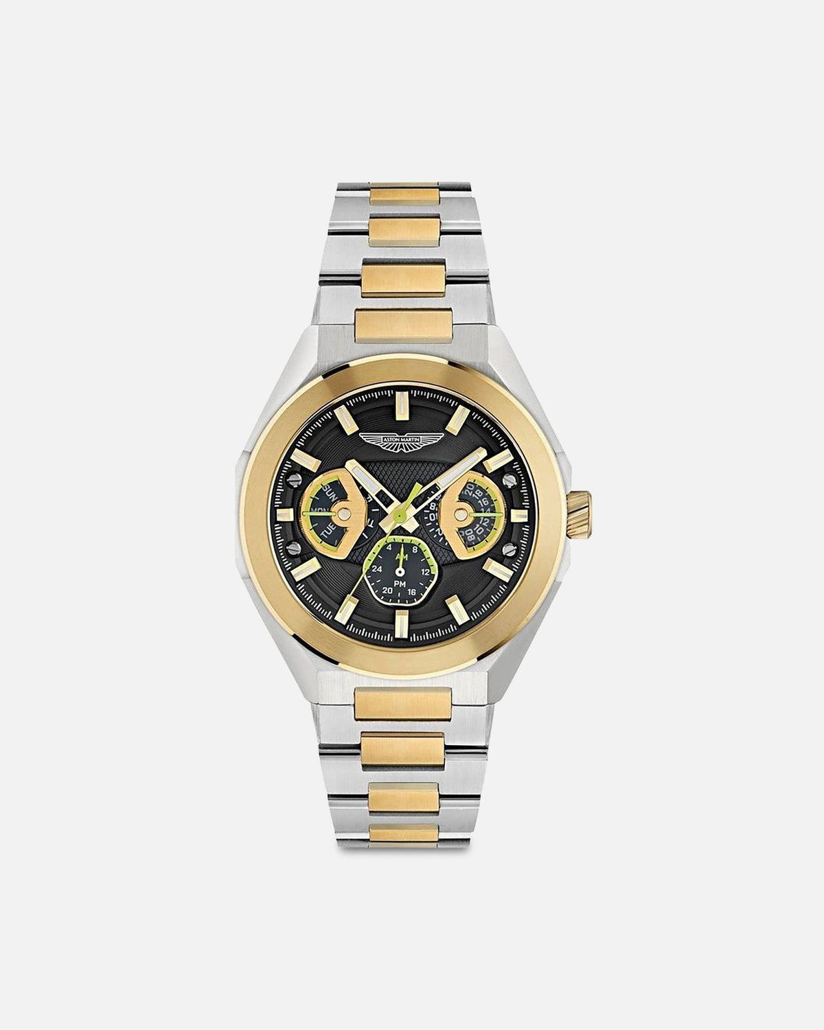 Aston Martin TKS Two Tone Bracelet Watch Black