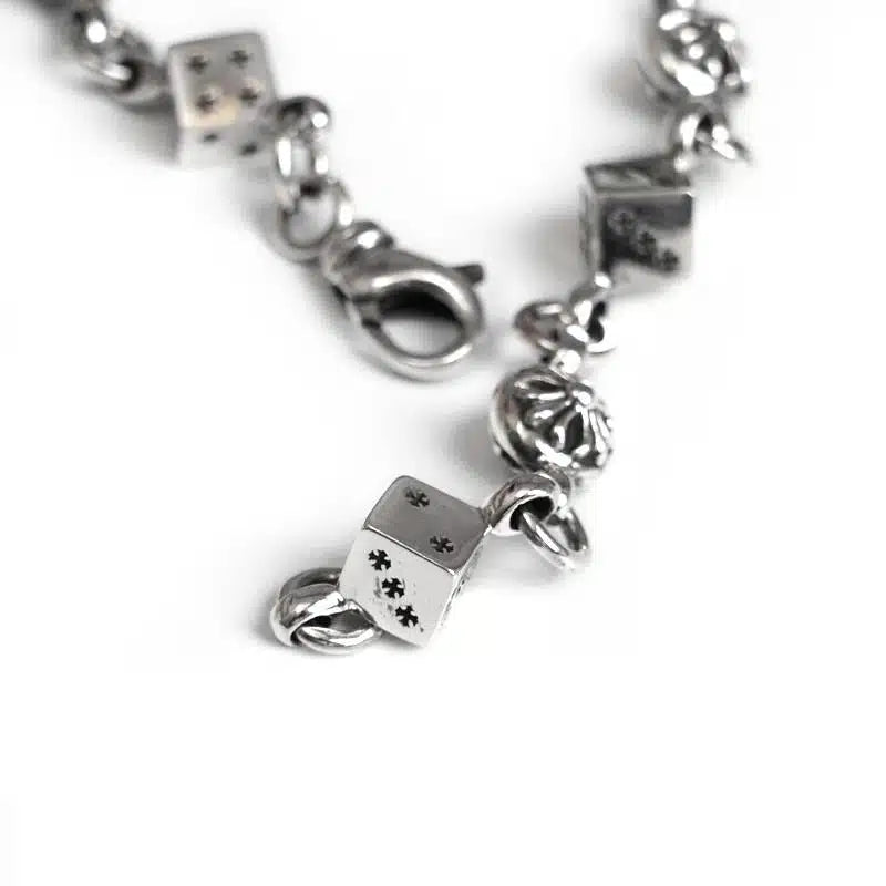 DICE AND CROSSBALL BRACELET -4