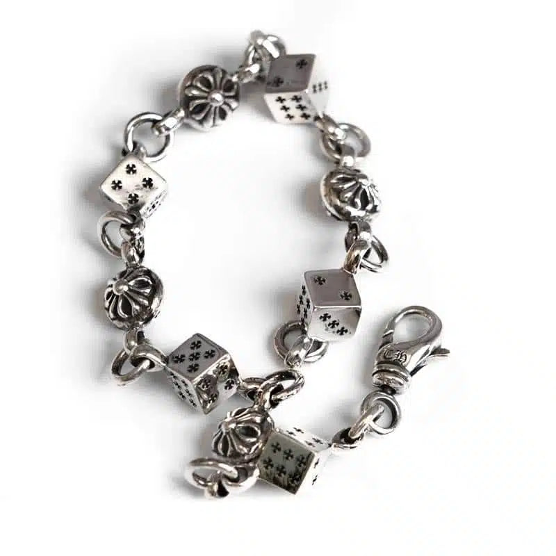 DICE AND CROSSBALL BRACELET -4