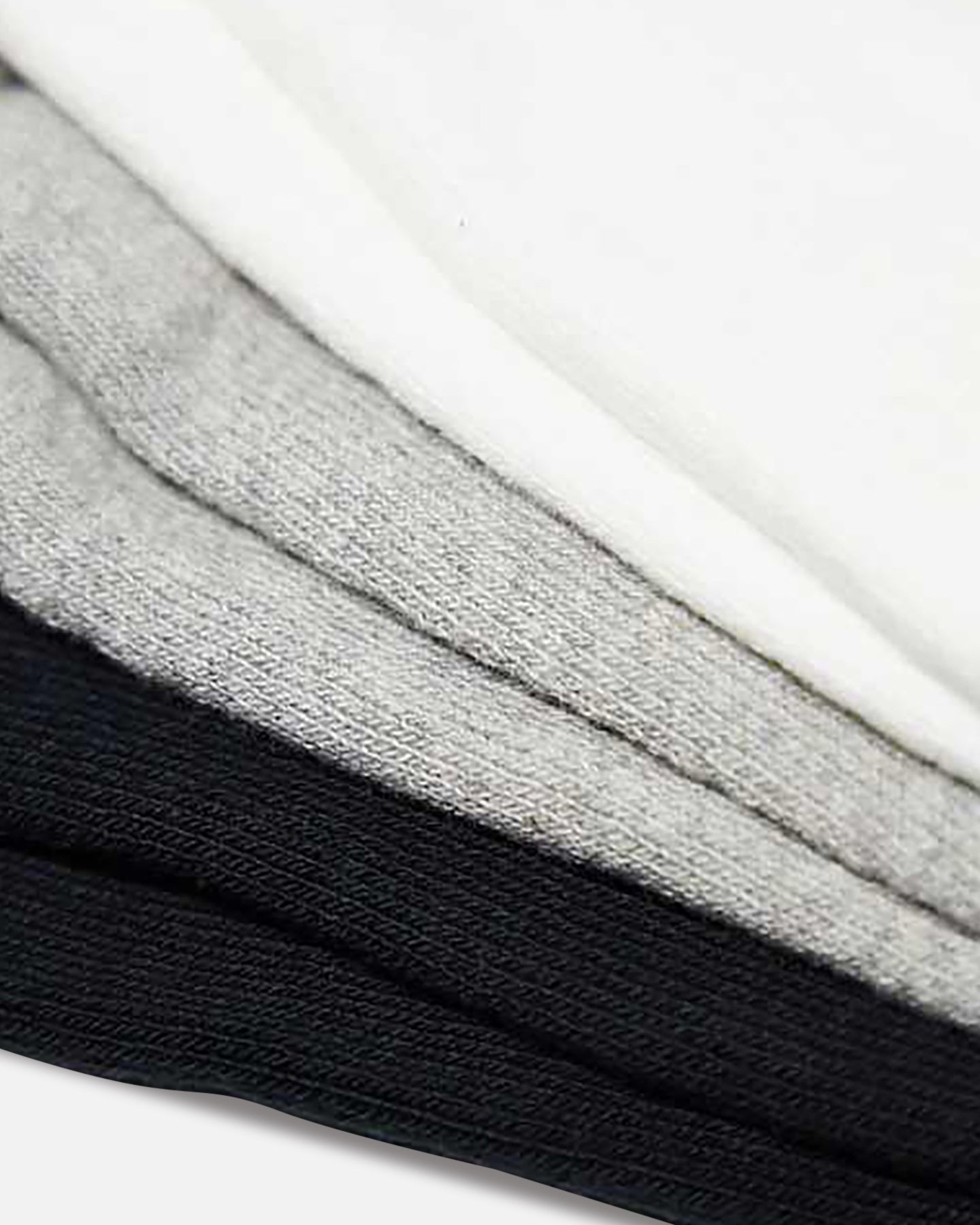 Adidas Mid Crew Socks 3 Pack White/Grey/Black