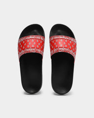 73Studio Bandana Slide Black/Red