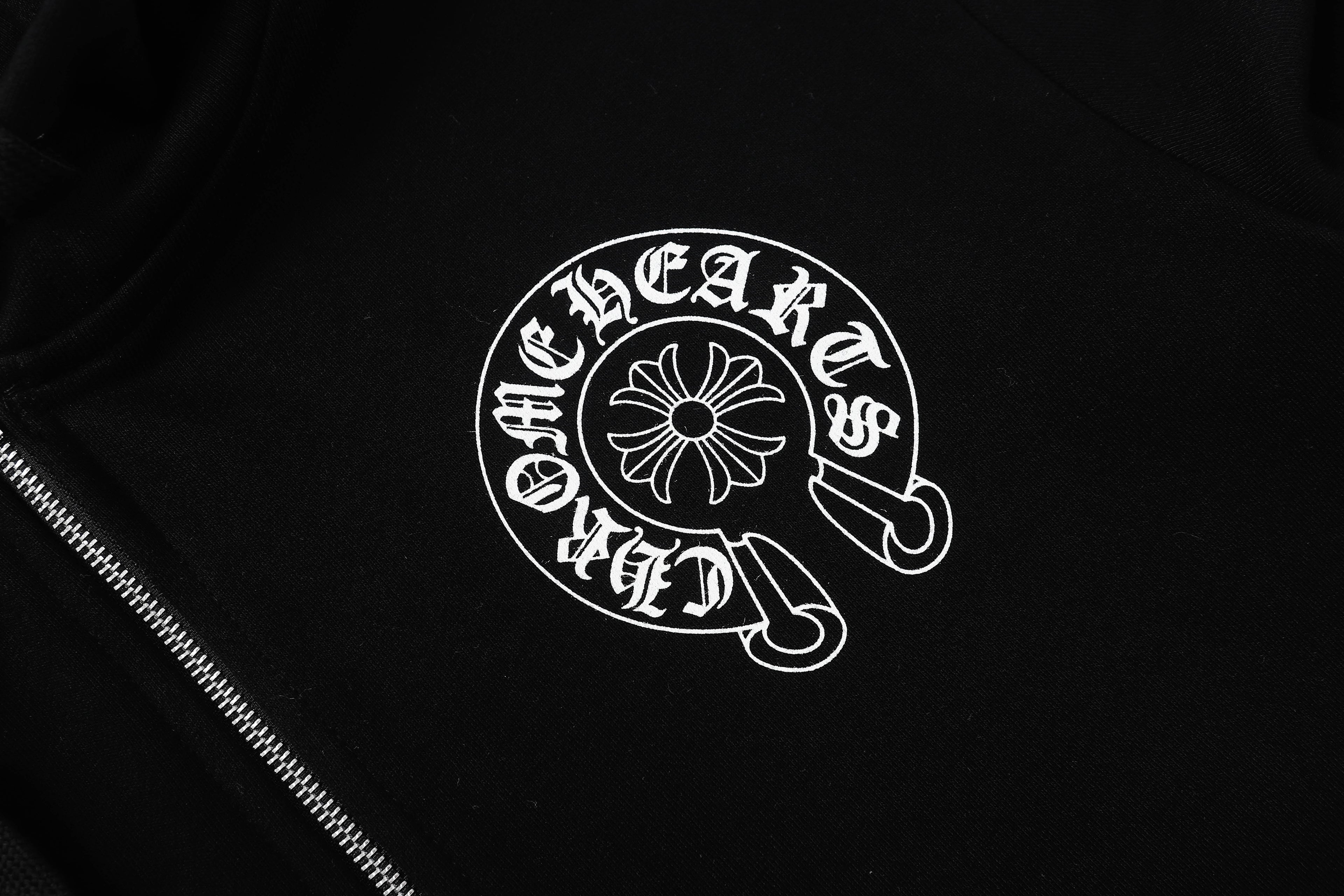 Chrome Hearts New Zip Up Hoodie -8515