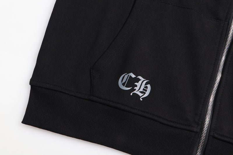 Chrome Hearts New Zip Up Hoodie -5010