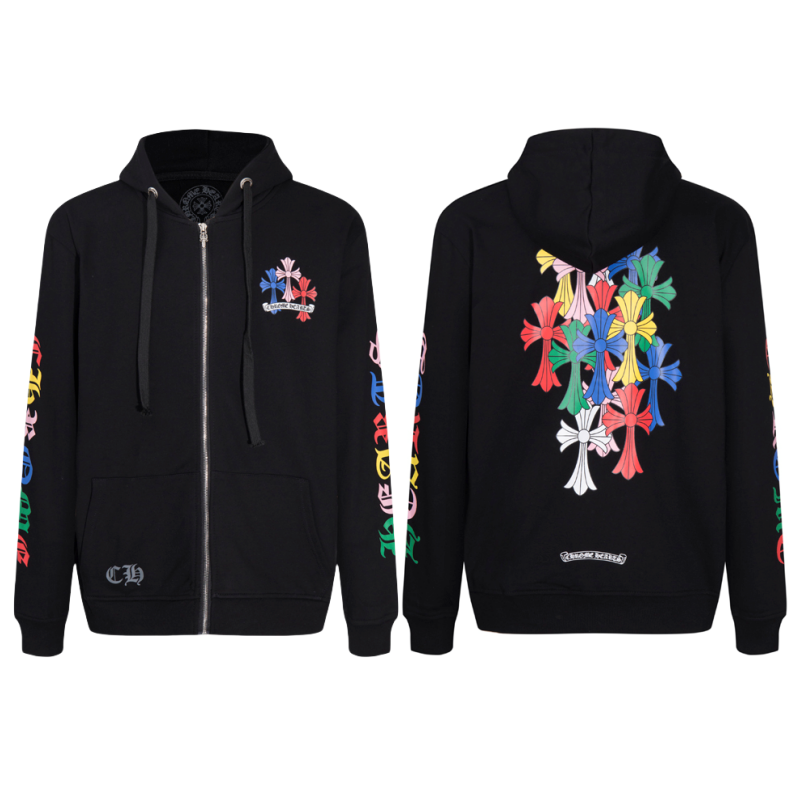 Chrome Hearts New Zip Up Hoodie -5010