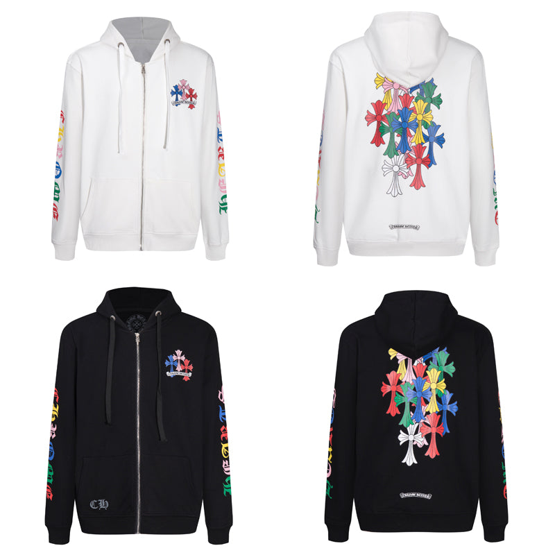 Chrome Hearts New Zip Up Hoodie -5010