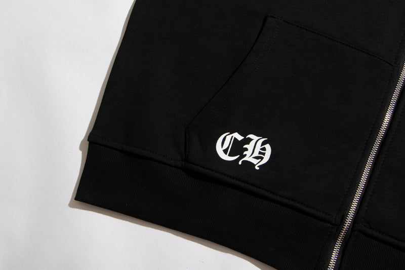 Chrome Hearts New Zip Up Hoodie -5009