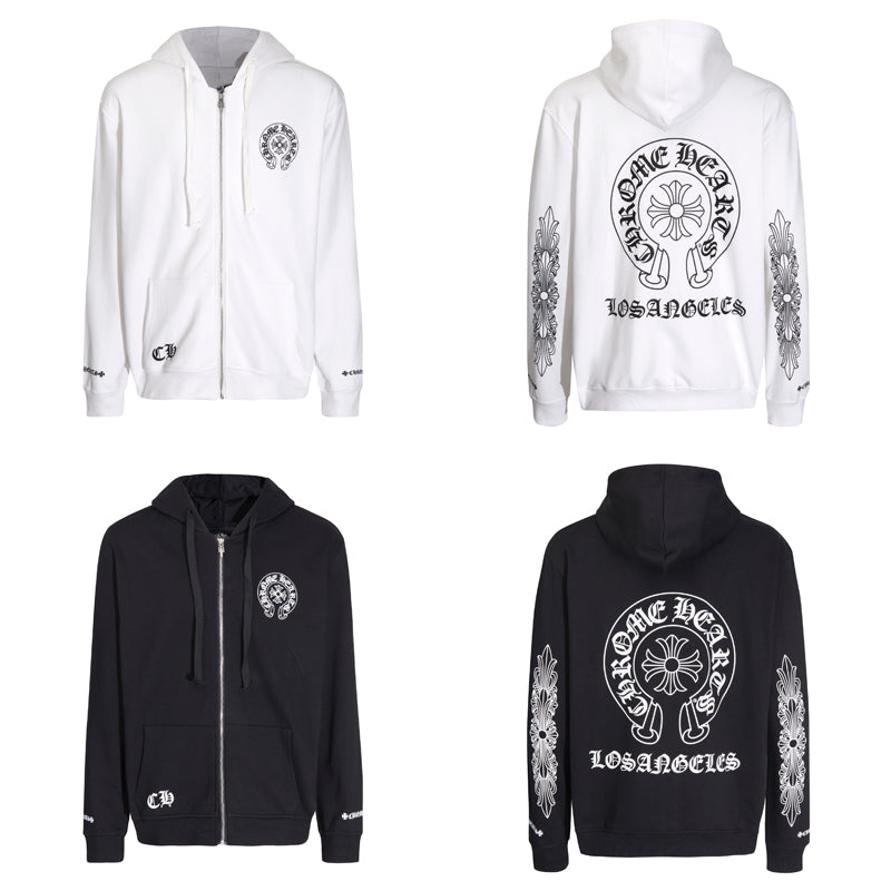 Chrome Hearts New Zip Up Hoodie -5009